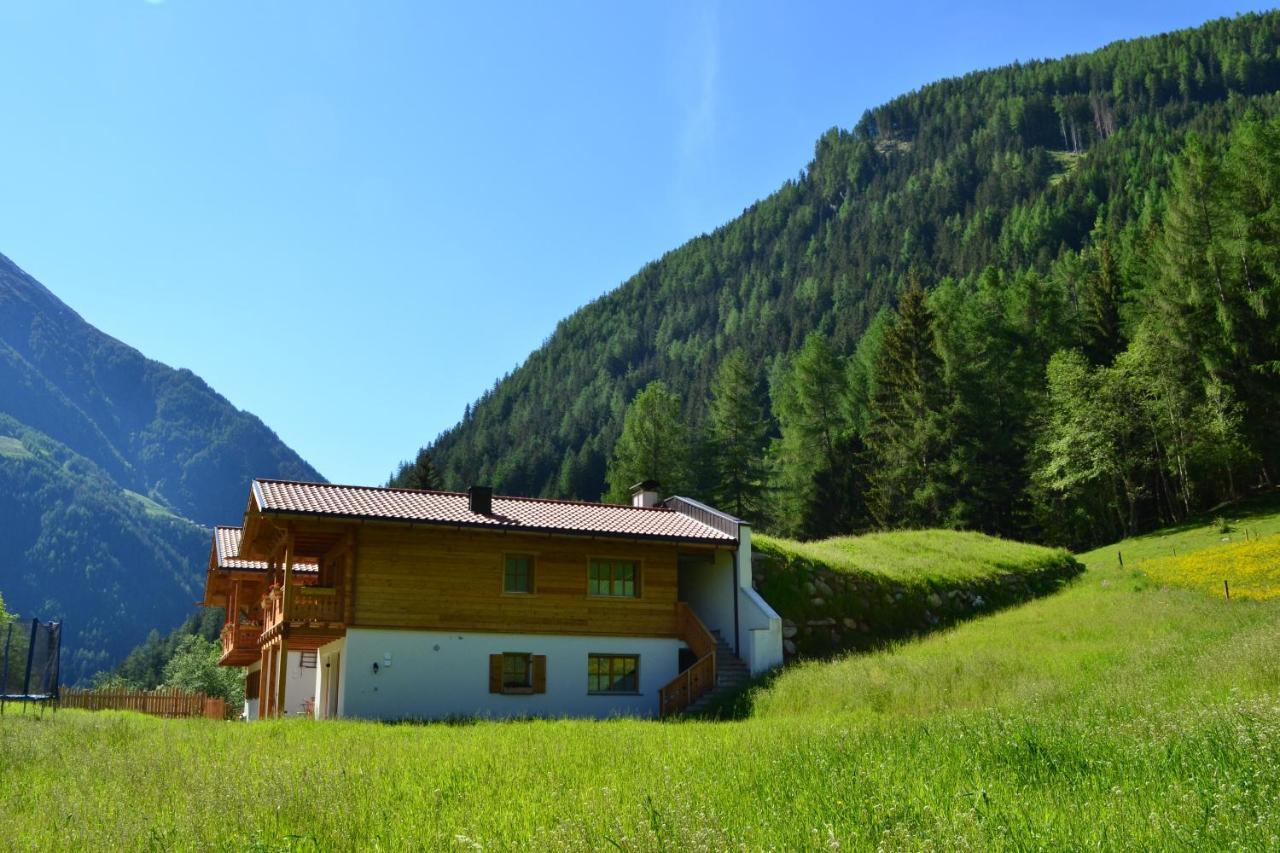 Ferienwohnung Bergidyll an der Lane - Pfunders Exterior foto